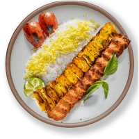 Combinatie van Adana en Joojeh