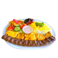 Combinatie van Joojeh en Koobideh